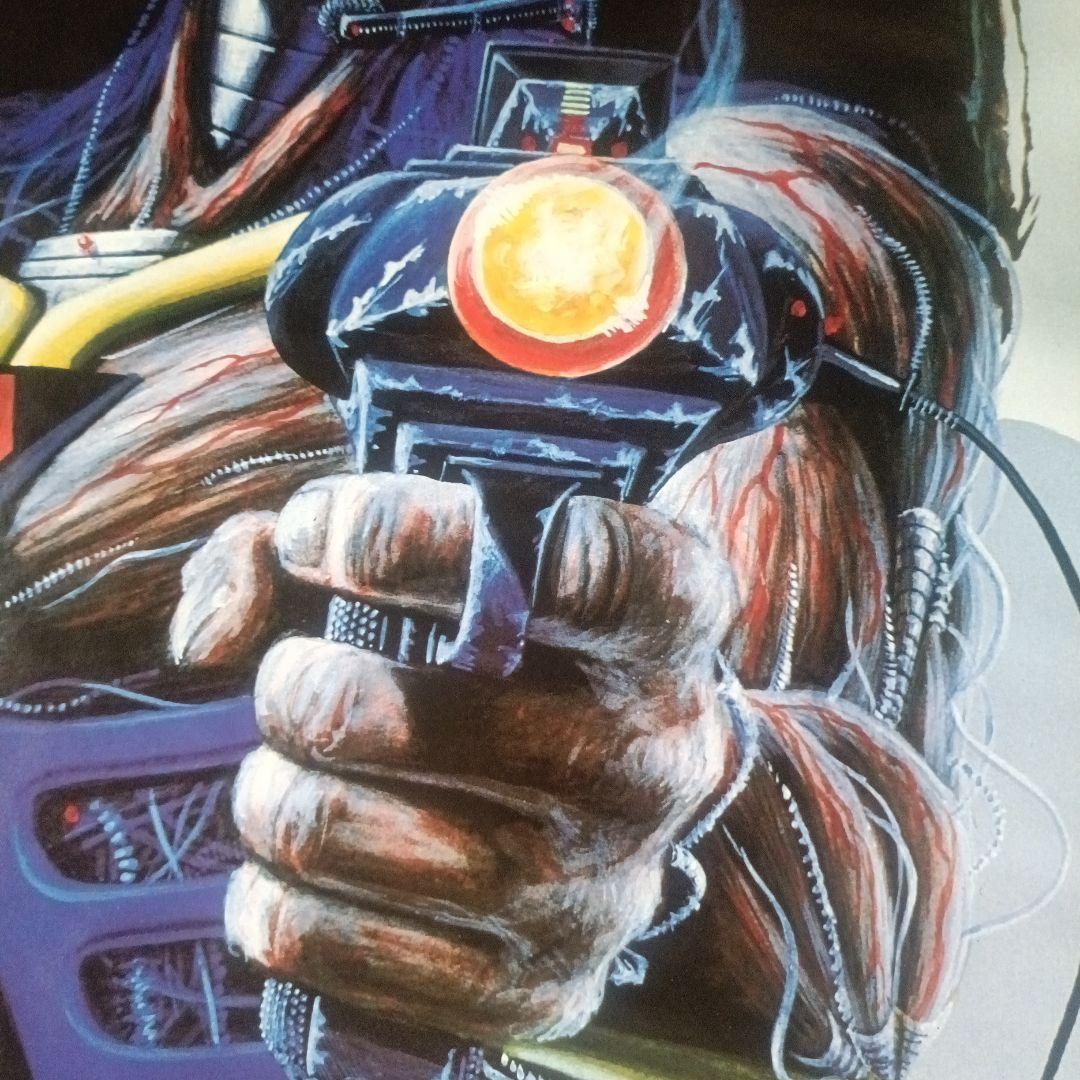 IRON MAIDEN 1987 大判ポスター ヴィンテージ レア