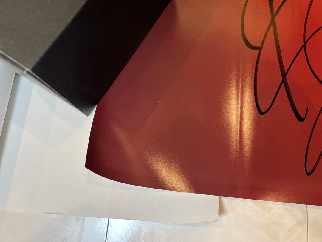 西野カナ　直筆サイン入りポスター 『Secret Collection RED』