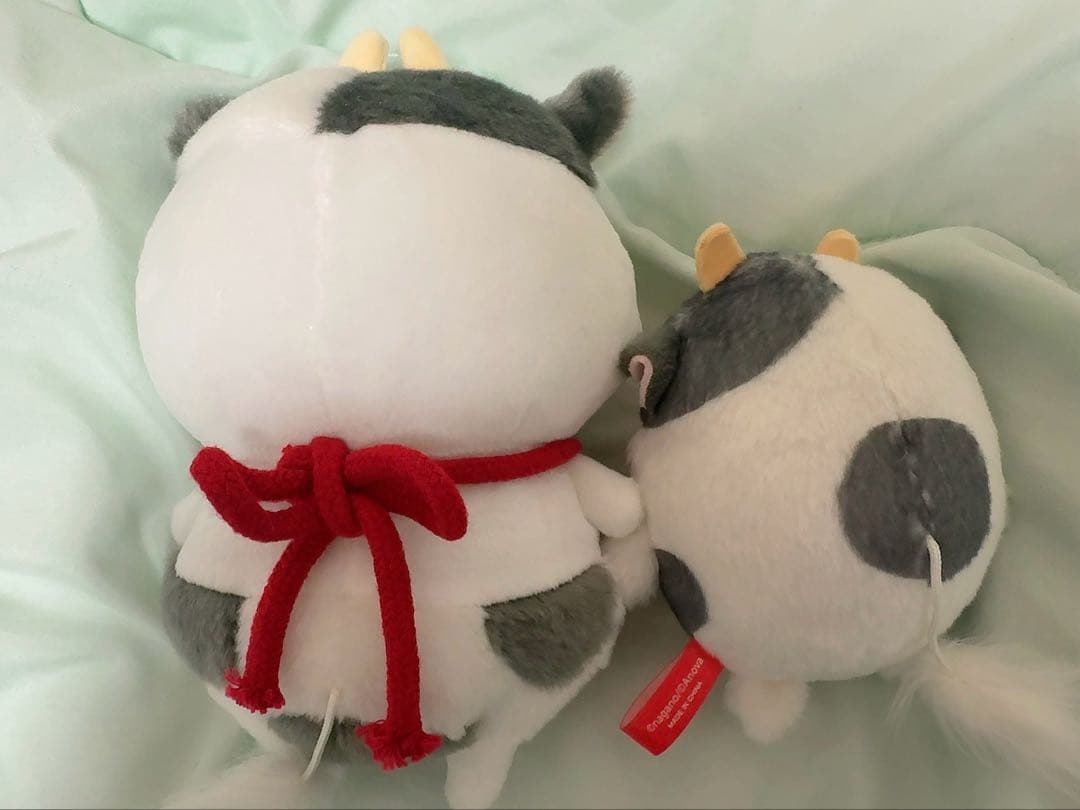 ナガノ 自分ツッコミくま ハッピーバッグ 2021 干支 ぬいぐるみ 丑年 牛