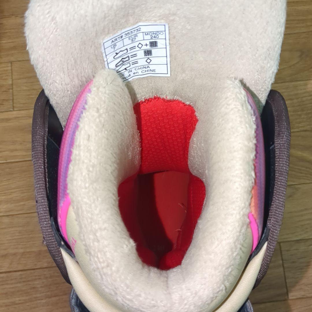 美品】HEAD ZORA BOA ブーツ ブラウンピンク 24cm