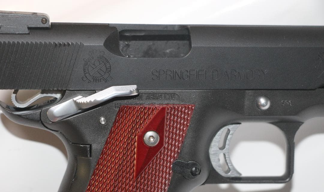 HW樹脂製モデルガン スプリングフィールドハイ・キャパ38スーパーSPG