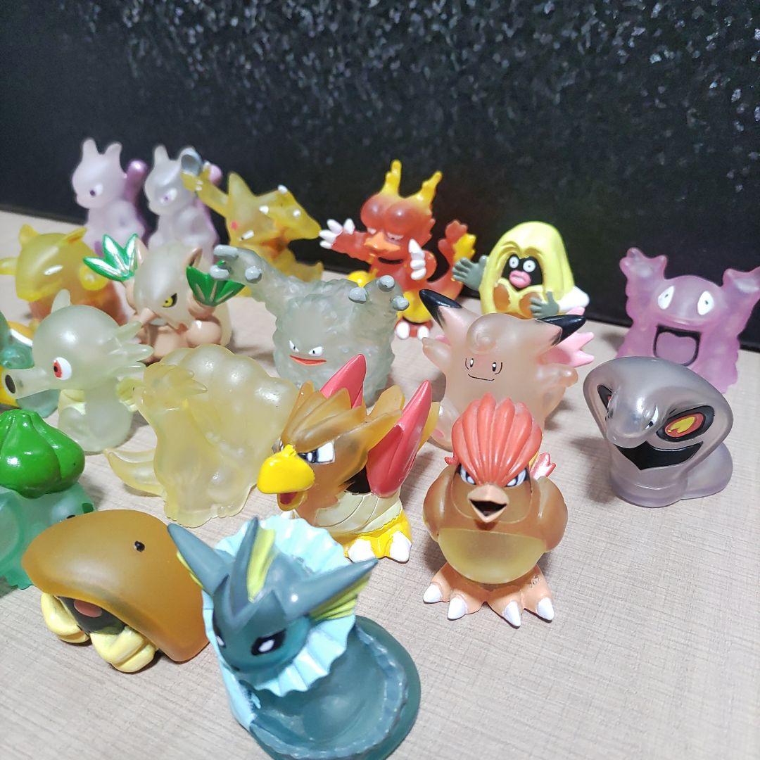 ポケモンキッズ 指人形 クリア 20体セット まとめ売り - メルカリ