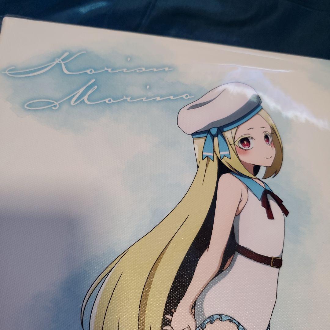 A賞森野こりす水着イラストキャンバスアート 24.5㎝×33.5㎝