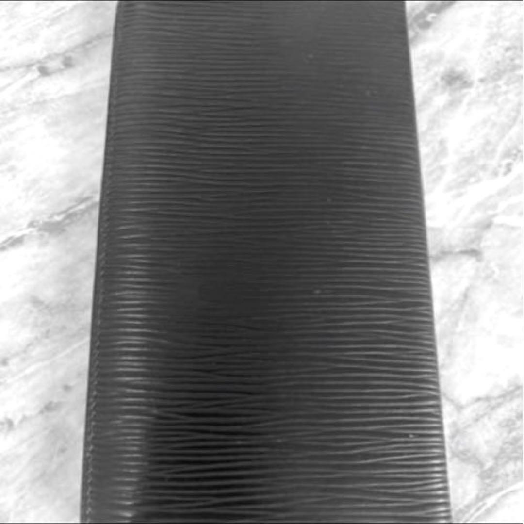 Louis Vuitton エピライン ブラック長財布 札入れ 金運 財運 開運