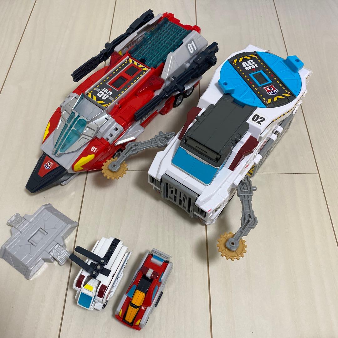 廃盤 レア トミカ ハイパーレスキュー 1号2号 アクティブチェンジャー