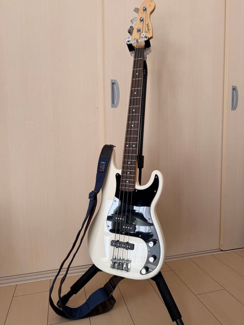 Squier Precision Bass ホワイト Squier Classic Vibe '50s Precision Bass White Blonde - K&S Music