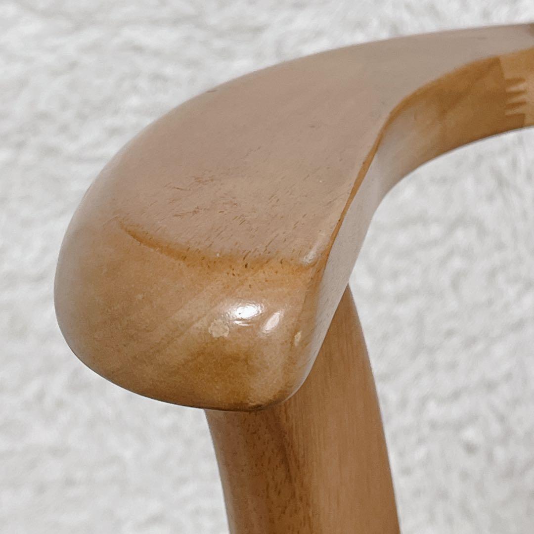 ヴィンテージ 大塚家具 ダイニングチェア 回転式 天然木