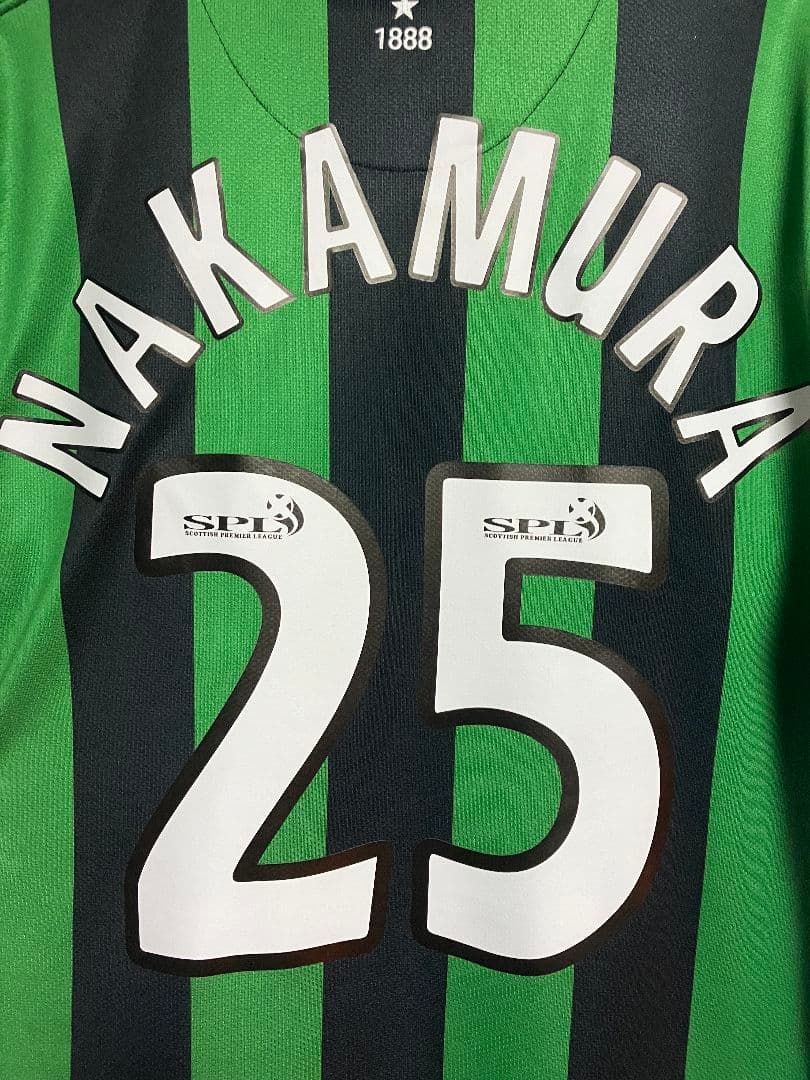 06-07 セルティック 中村俊輔 NIKEオフィシャル アウェイユニフォーム