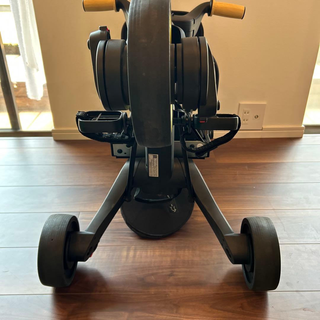 doonaドゥーナ　リキトライクプレミアム　折りたたみ三輪車　S5ニトロブラック