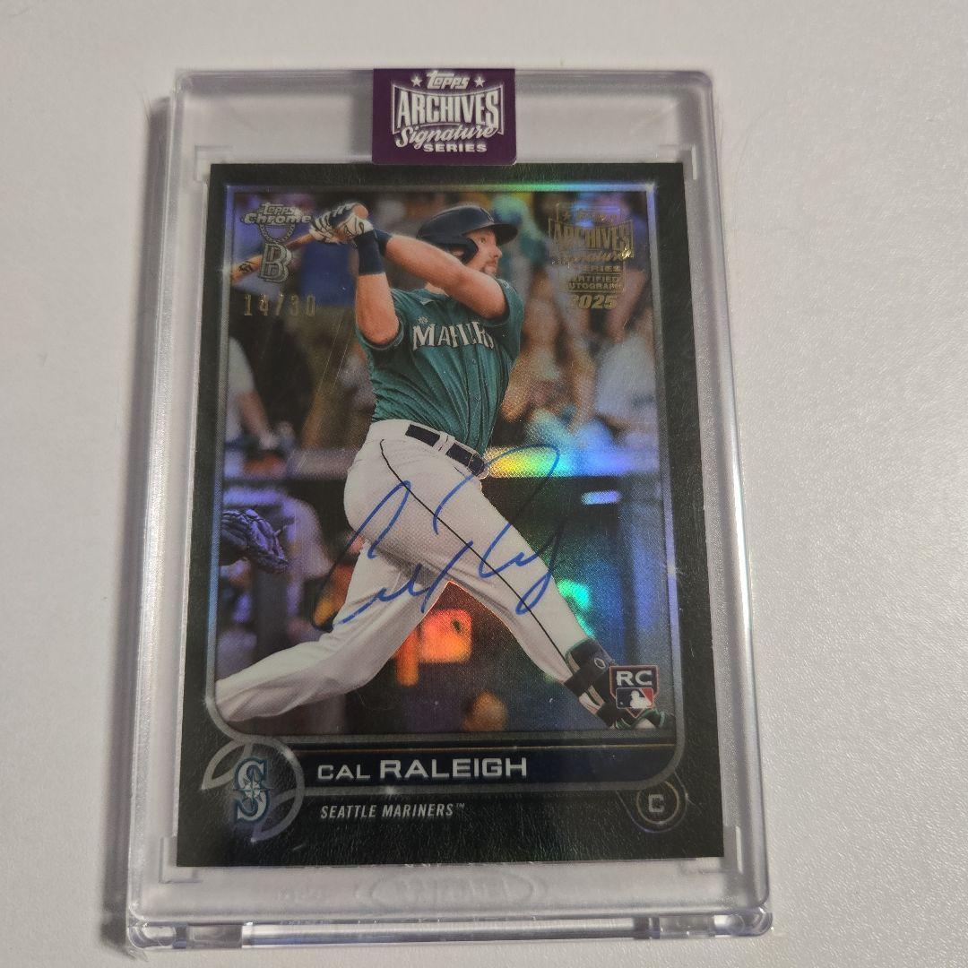 2025 Topps archives カル・ローリーRC 直筆サイン - メルカリ