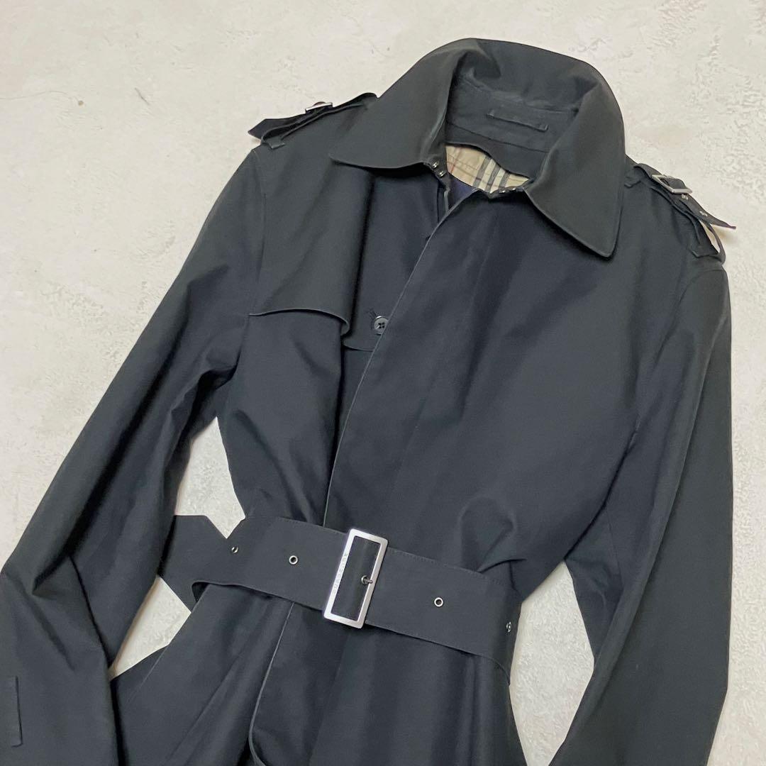 バーバリーロンドン トレンチコート ベルト ライナー付 裏ノバチェック