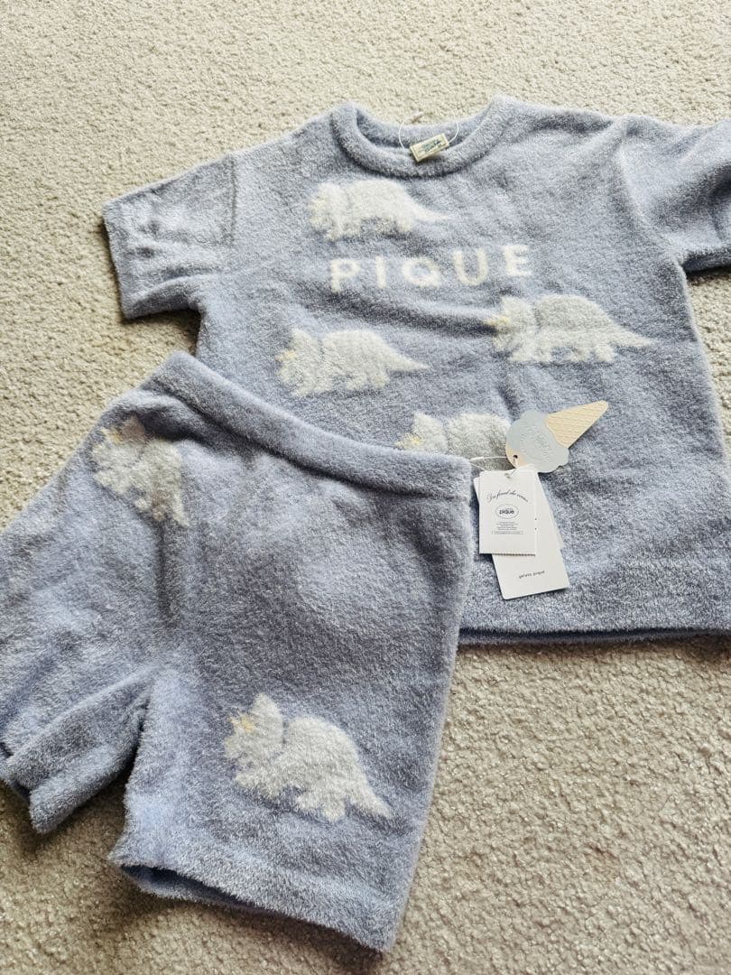 ジェラートピケ　恐竜　ルームウェア HOMME ジェラートピケ メンズ ルームウェア パジャマ 恐竜 ジェラピケ