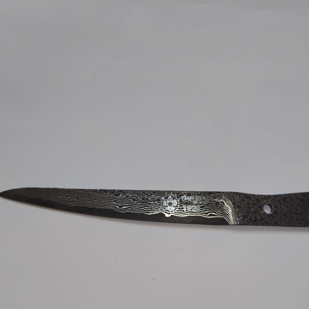 ダマスカスペーパーナイフ ジーサカイ ボーイスカウト日本連盟100周年