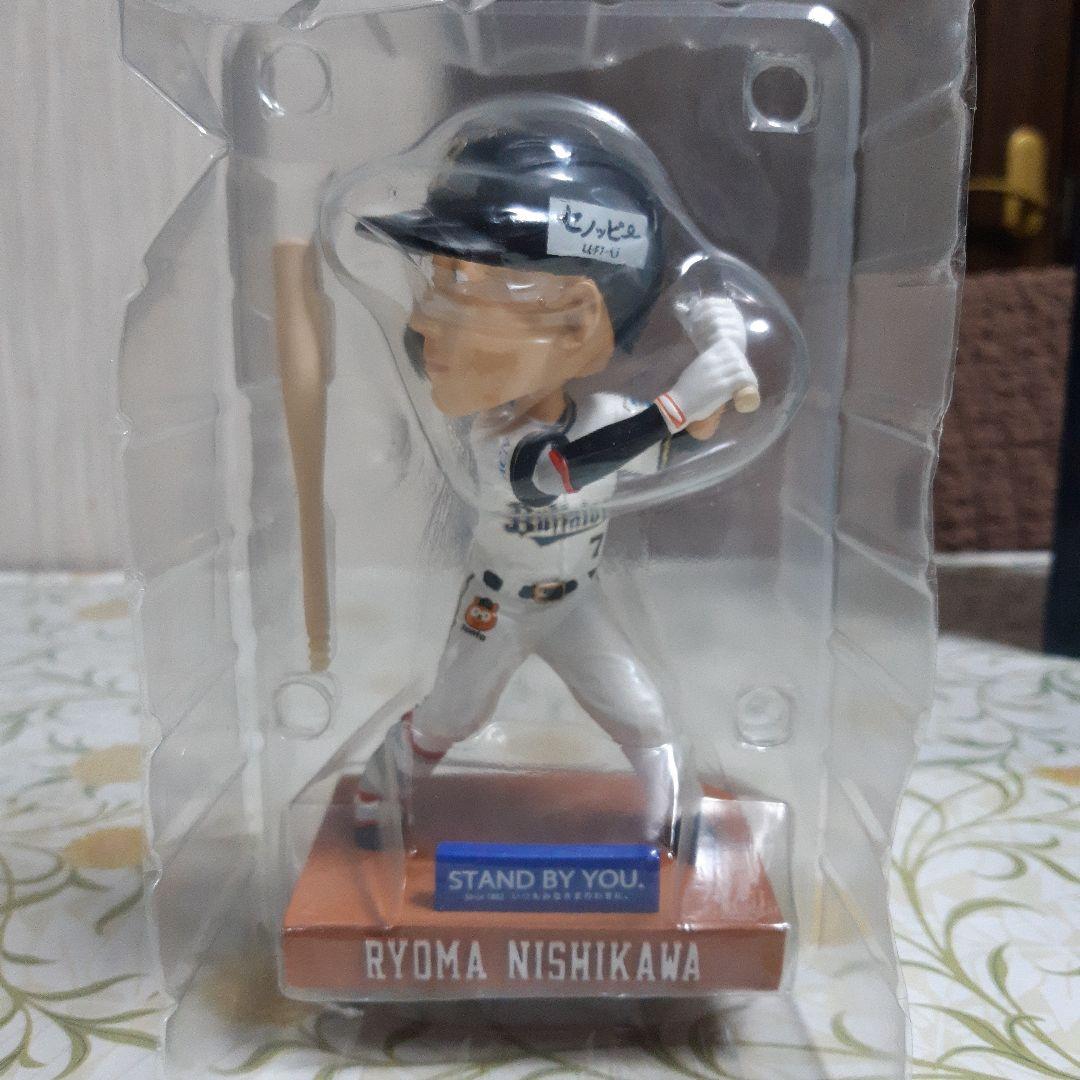 希少】西川龍馬 ボブルヘッド7 オリックス・バファローズ - メルカリ