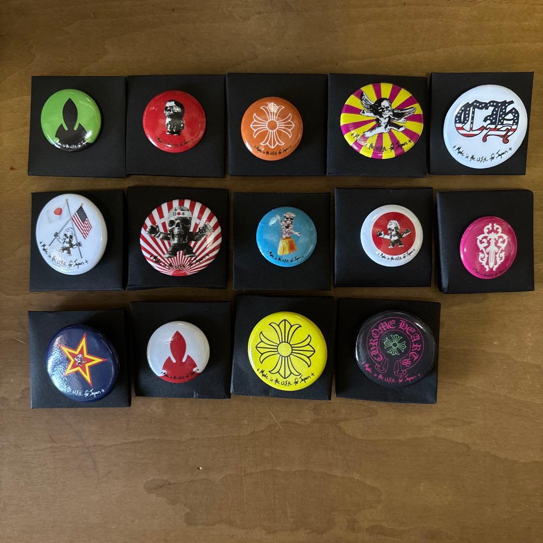 クロムハーツ　缶バッチ 楽天市場】クロムハーツ/CHROME HEARTS ノベルティ 缶バッチ/PPO