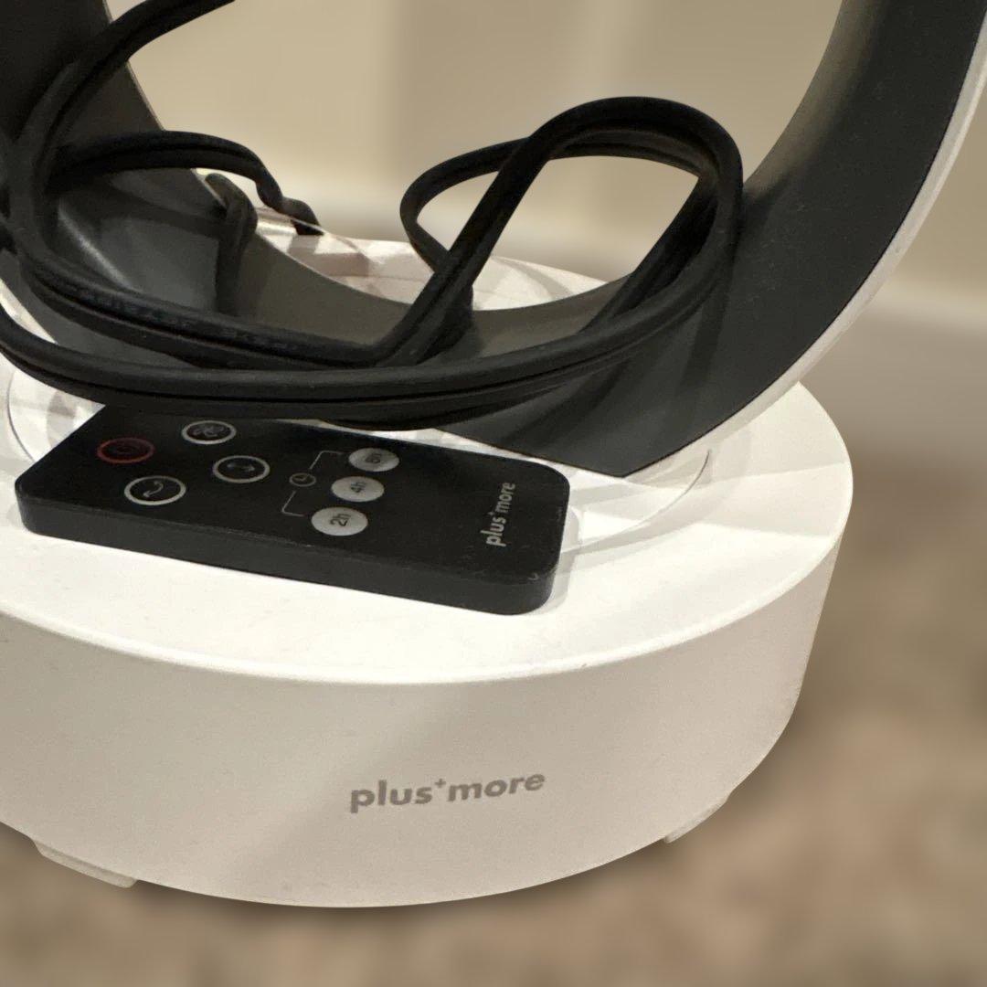 plus more 3D セラミックヒーター＆ファン リモコン付き 工場