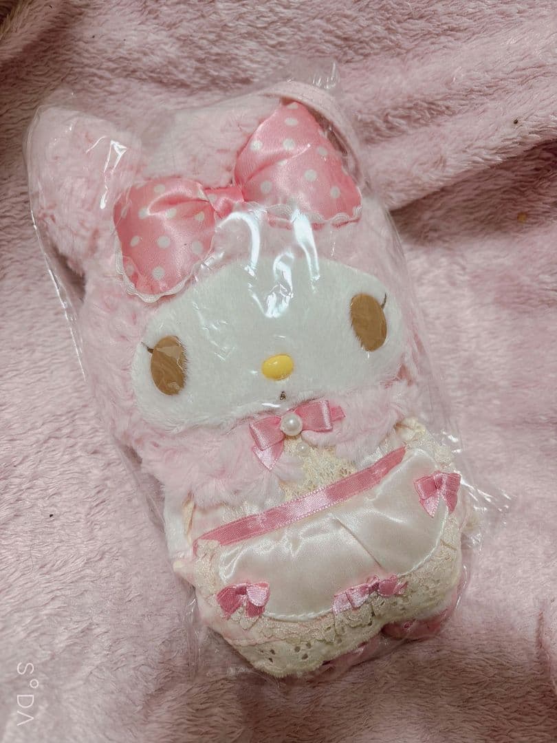 新品未使用マイメロ桜咲姫奈スイートラブリーぬいぐるみポシェットおめかしロリータ姫