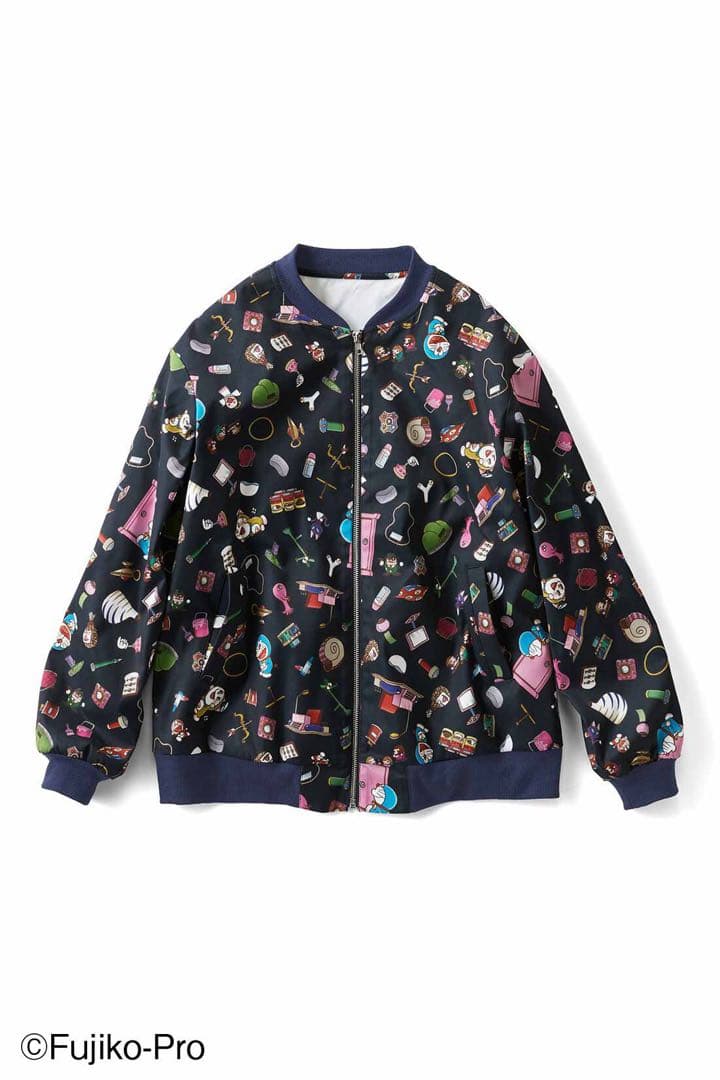 ドラえもん ひみつ道具柄ブルゾン フェリシモ 新品 - メルカリ