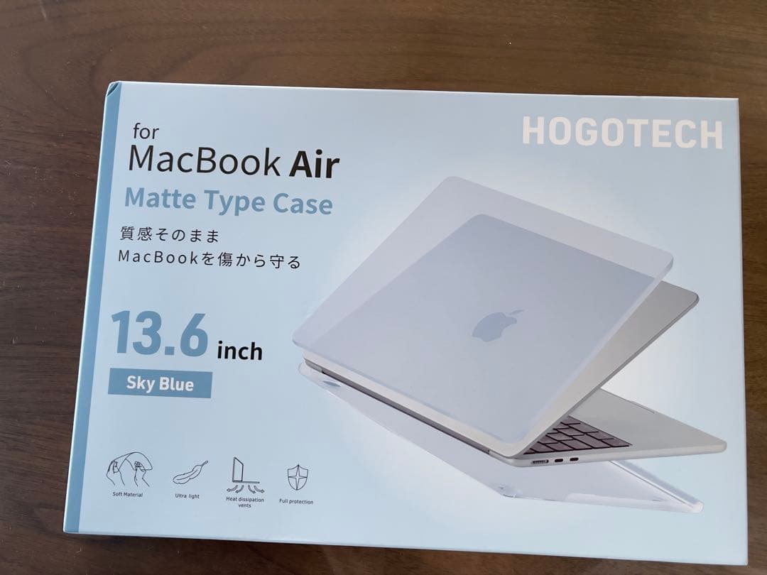 新品未開封 MacBookAir 13インチ用マットタイプケース - メルカリ