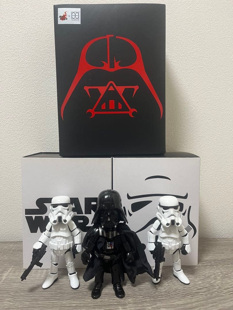 ダースベイダー&ストームトルーパー３体セット