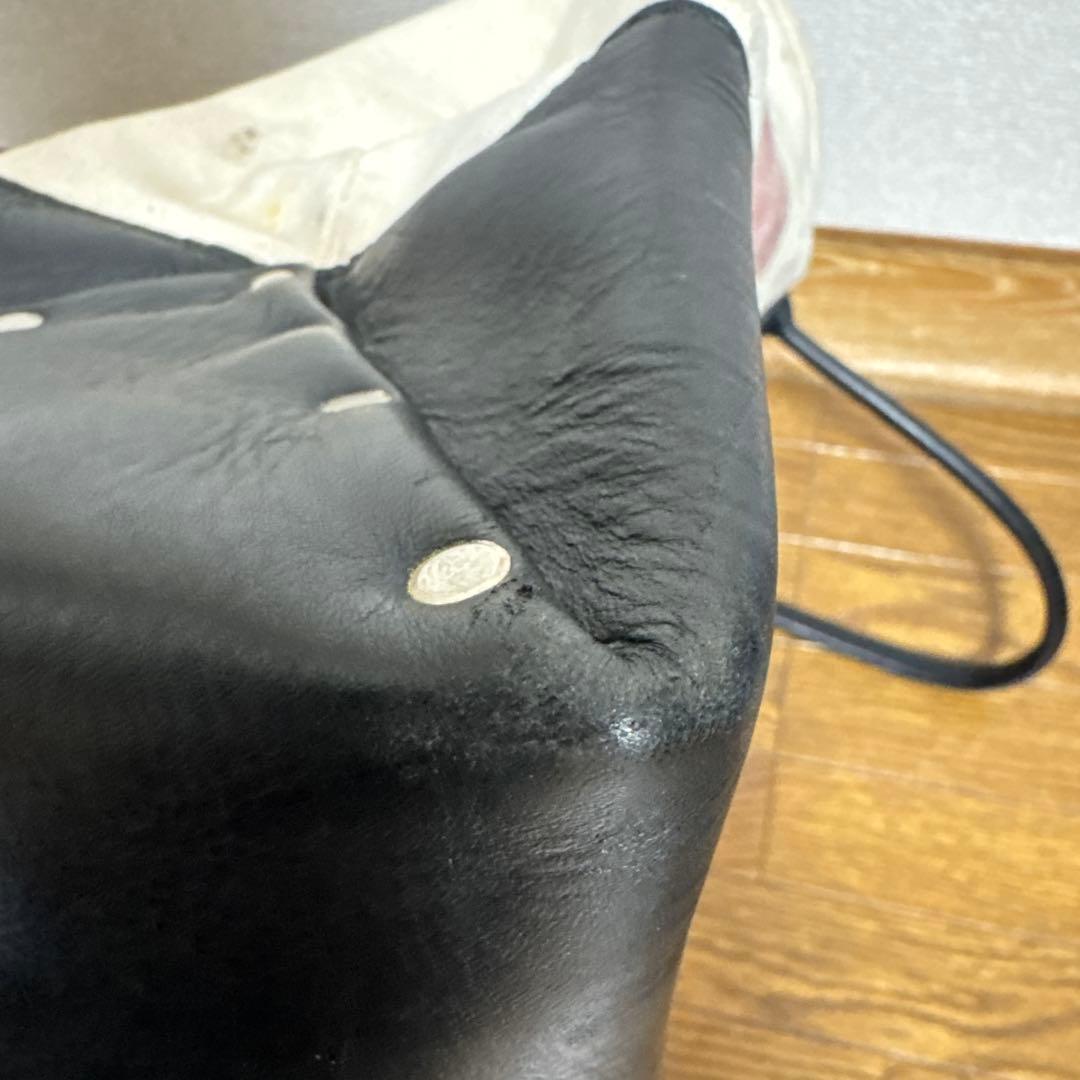 GLADHAND ハンドペイント ヘリテージレザー キャンバス トートバッグ