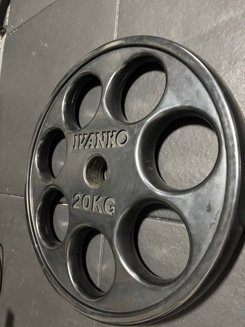 ivanko オリンピックプレート 20kg ① - メルカリ