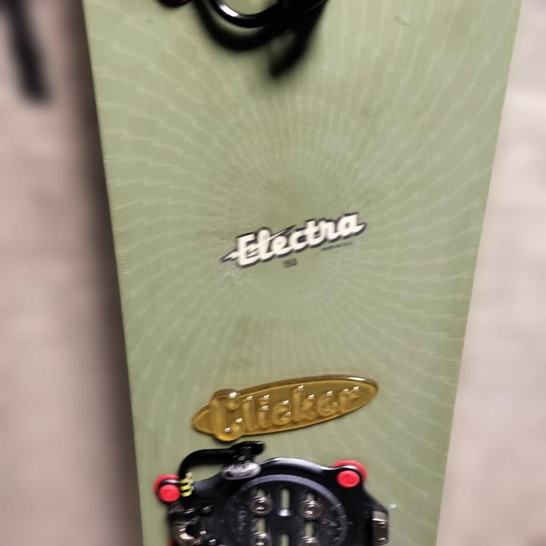 希少】K2 スノーボード Electra 153 シマノ Clicker - メルカリ