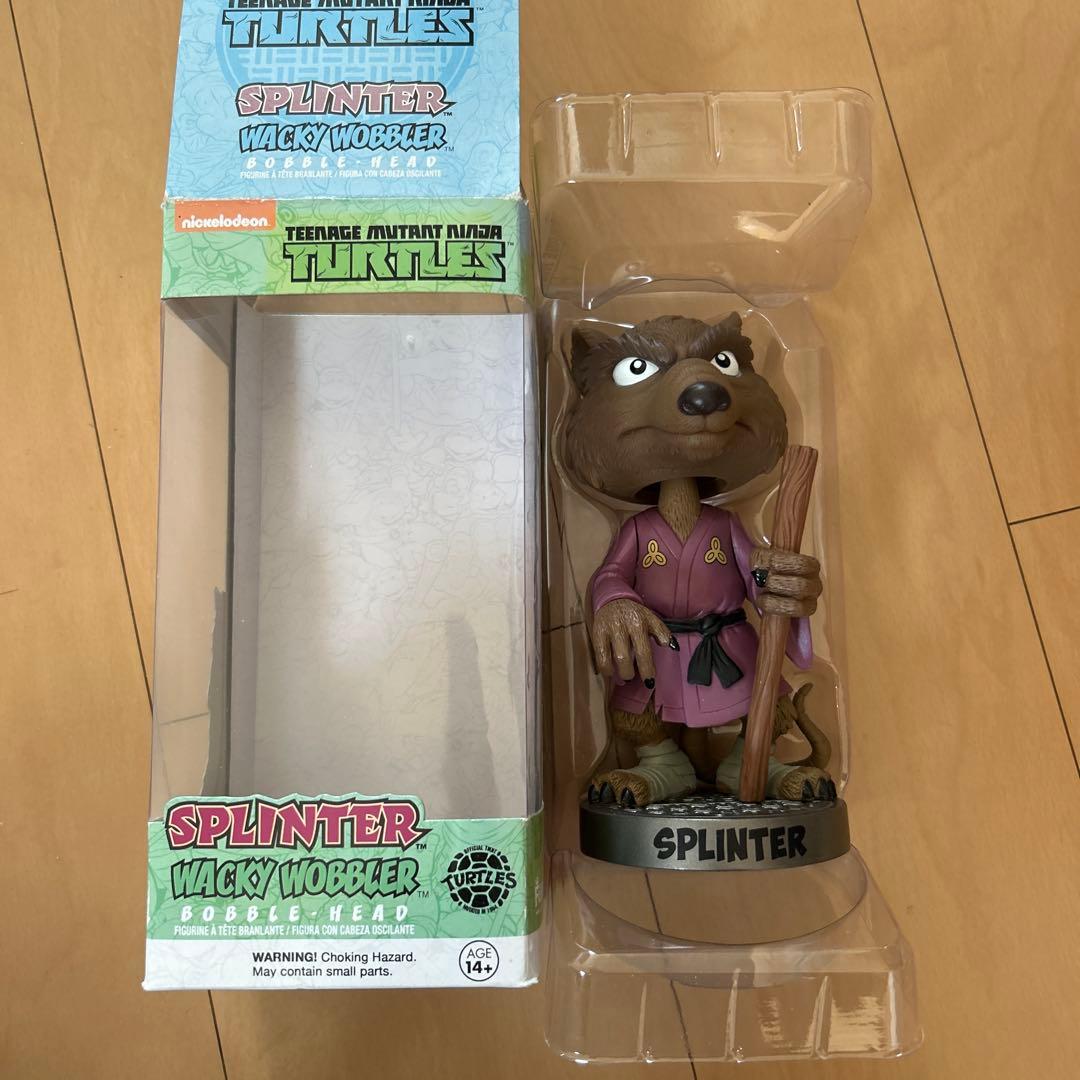 【即購入ok!!】 タートルズ スプリンター ボブルヘッド 新品未開封