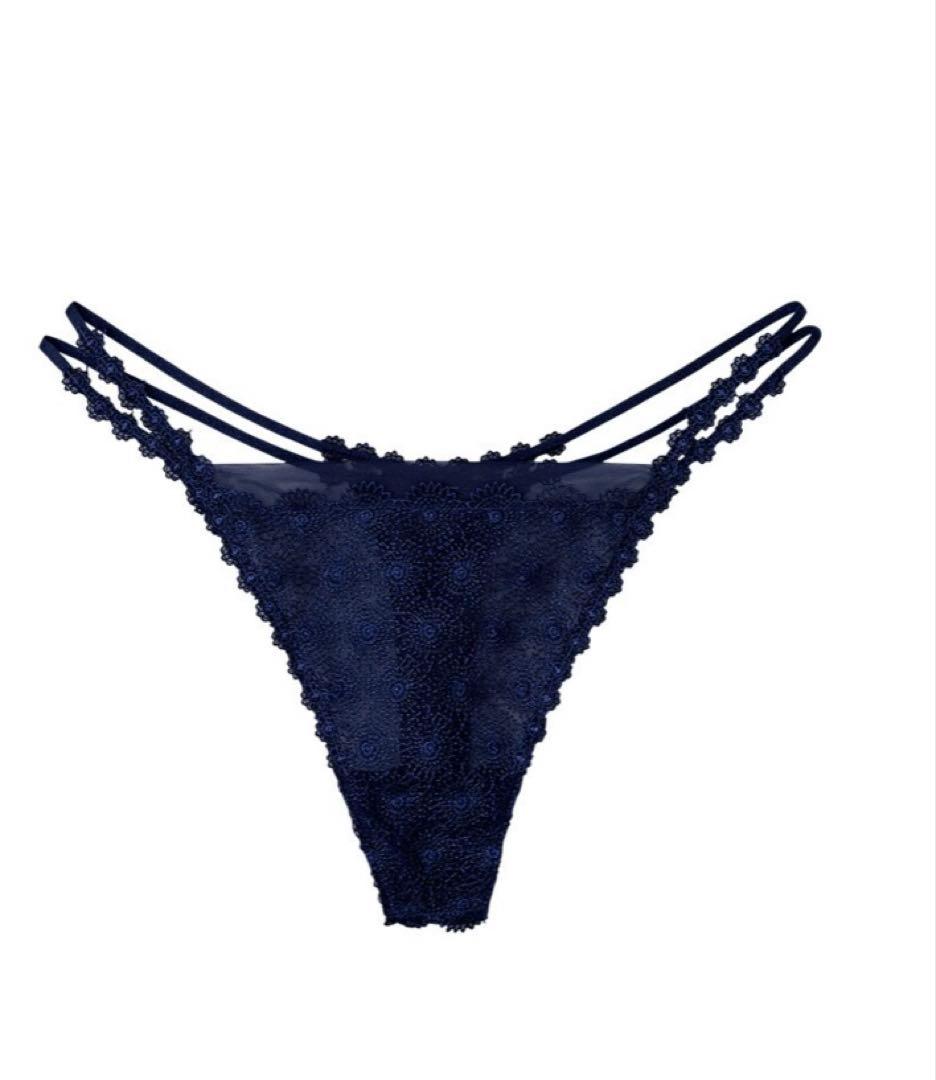 定価29480円Yue C70/M ネイビー レース ブラTバックセット 23G - メルカリ