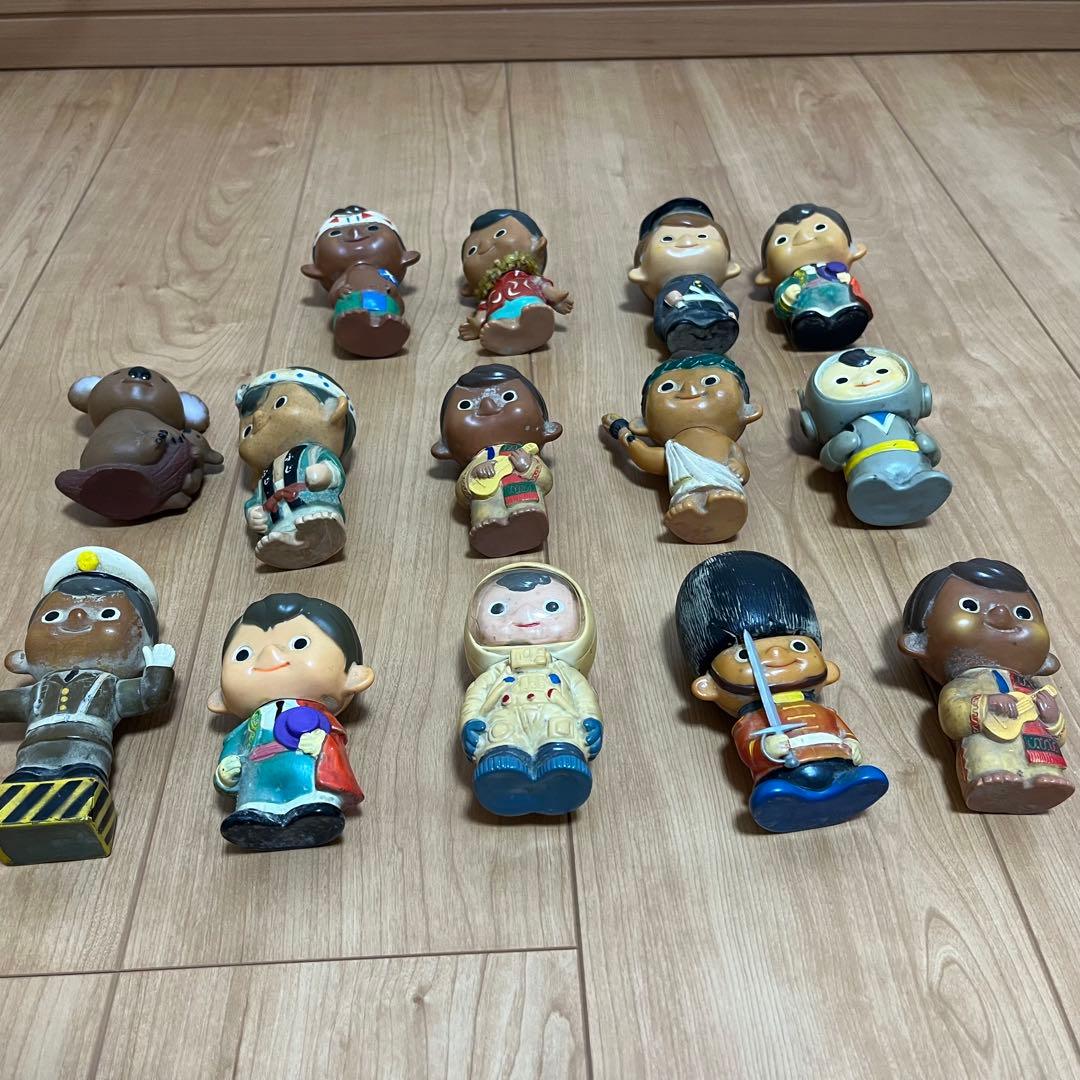 富士銀行　ぼくちゃん　ソフビ14体セット