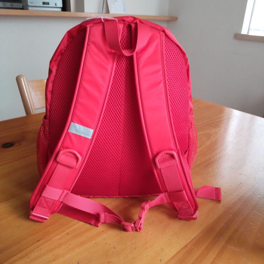 《新品》familiar（ファミリア）赤 ファミリア リュックサック