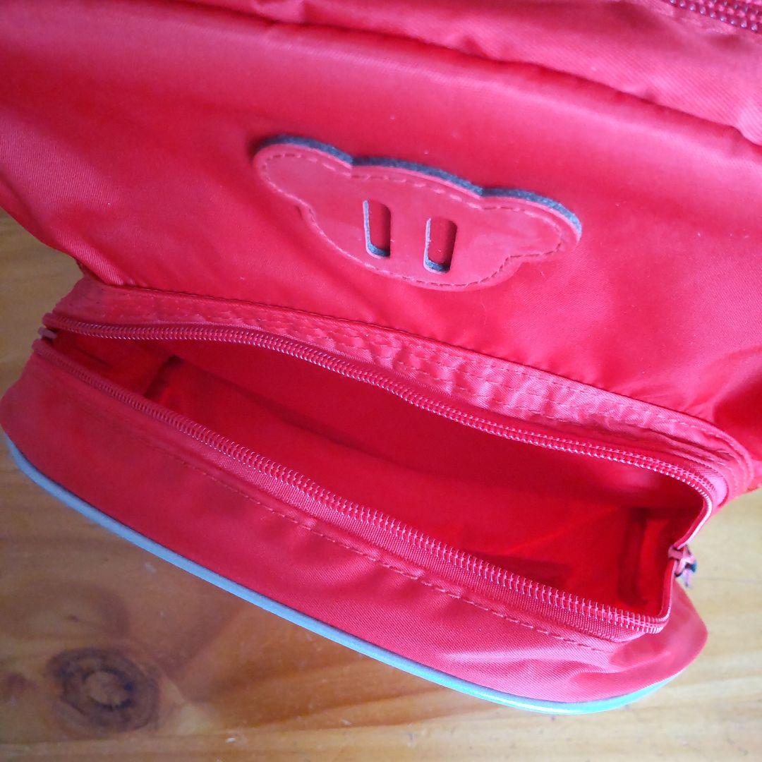 《新品》familiar（ファミリア）赤 ファミリア リュックサック