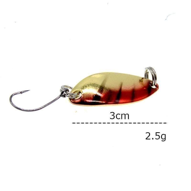 ルアー スプーン 人気 10種 トラウト セット 渓流 ニジマス ヤマメ 1z