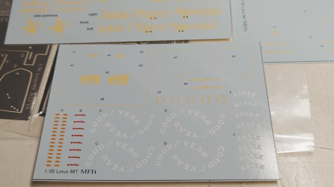 の*み様 モデルファクトリーヒロ　LOTUS 98T 1/20