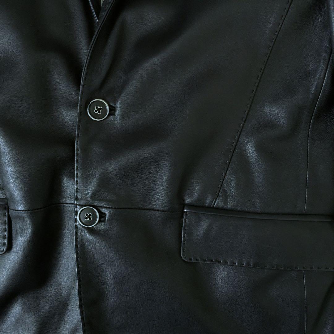 00s vintage archive lamb leather jacket - メルカリ