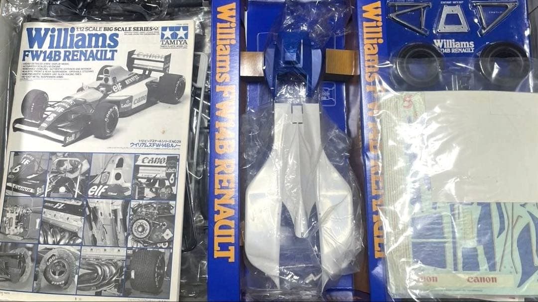 タミヤ模型1/12ウィリアムスFW14B