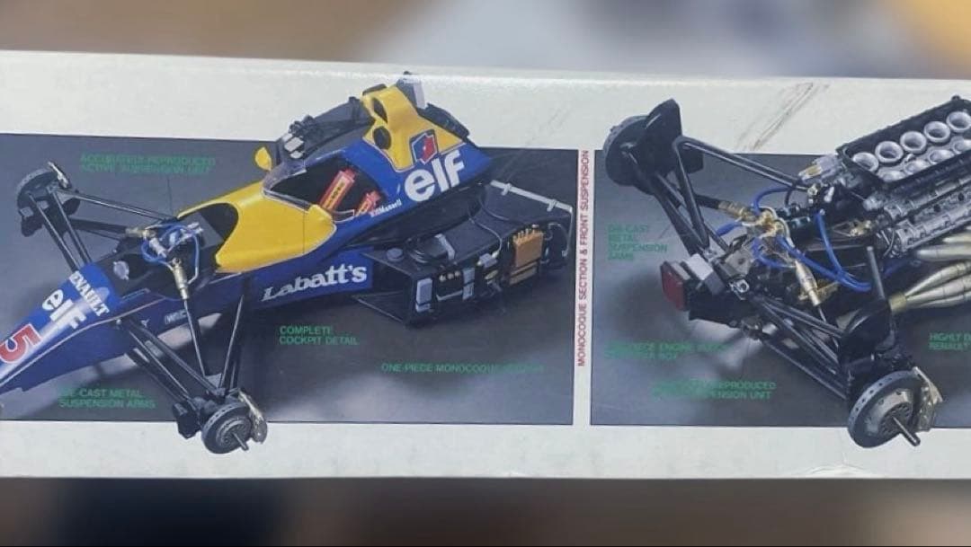 タミヤ模型1/12ウィリアムスFW14B