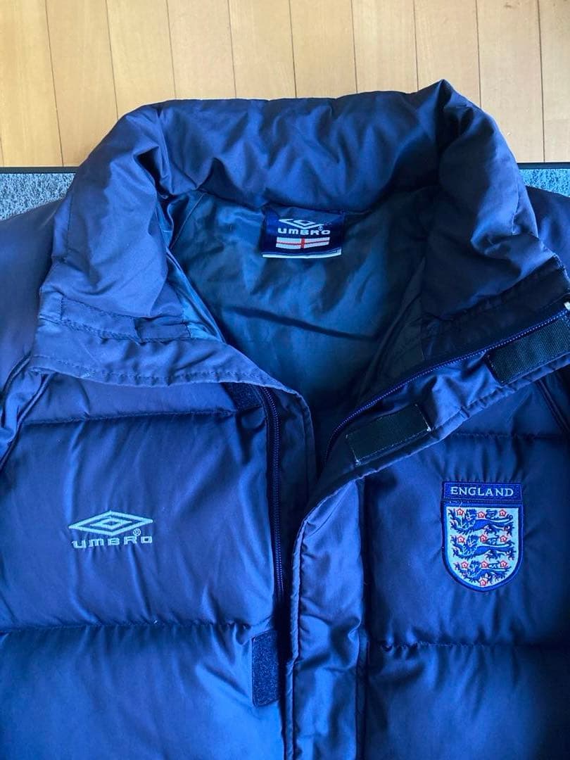 umbro 90s デサント製 イングランド代表 ダウンジャケット - メルカリ