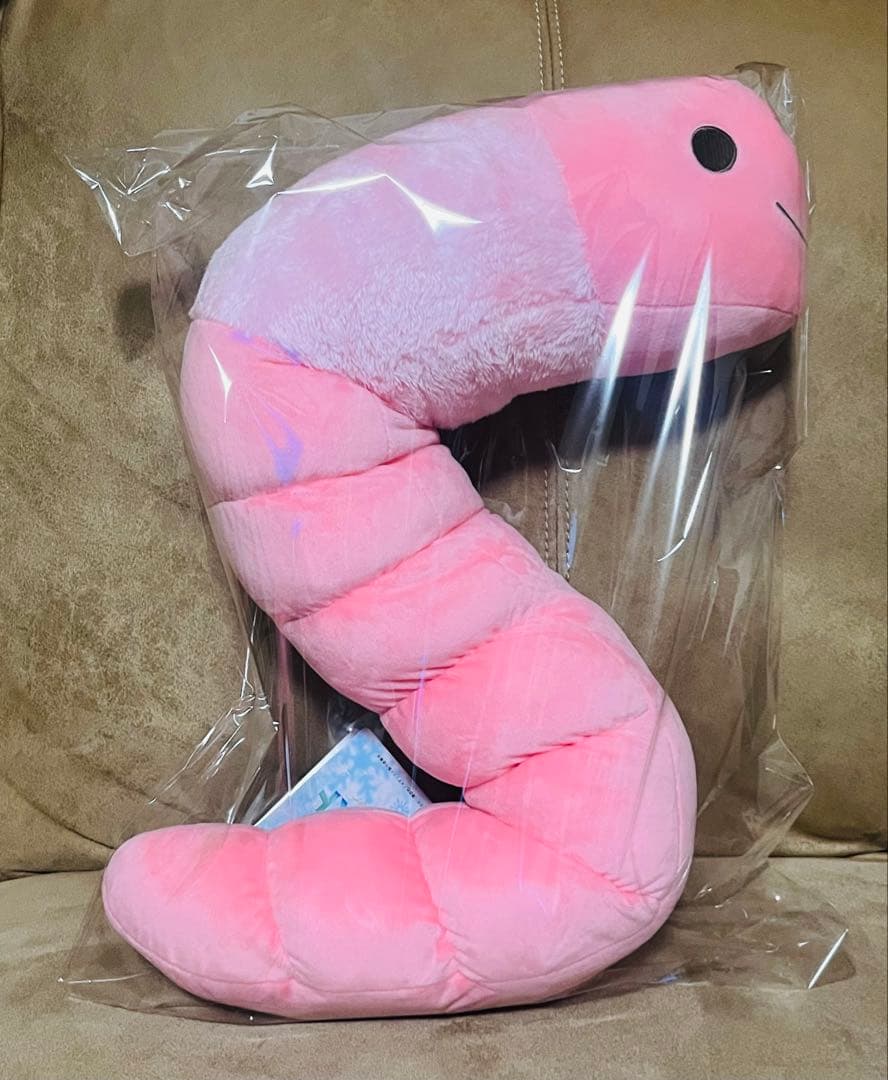 ナムコ限定 メダリスト LLぬいぐるみ ミミズ タグ付き namco - メルカリ