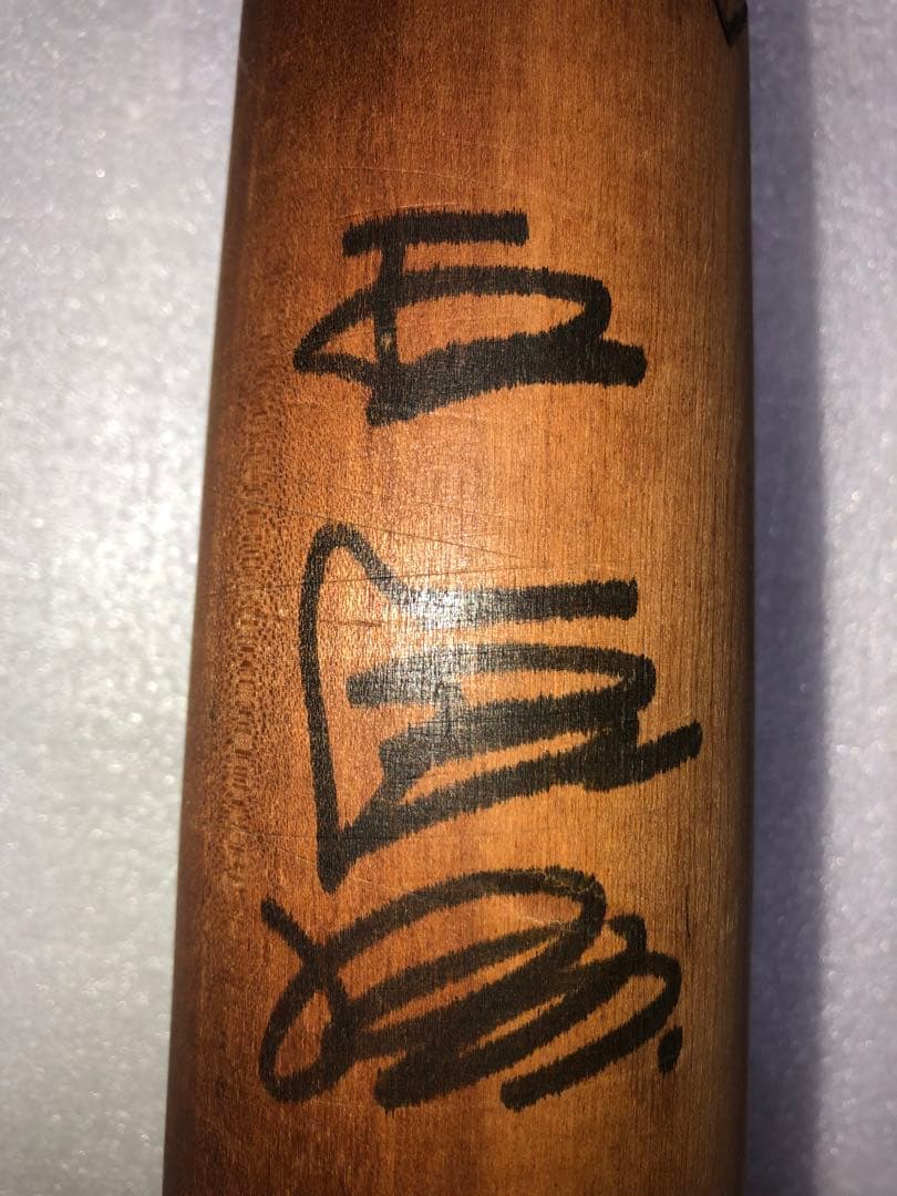 長嶋茂雄 王貞治 複数選手 直筆サイン入りバット 2本セット 当時物