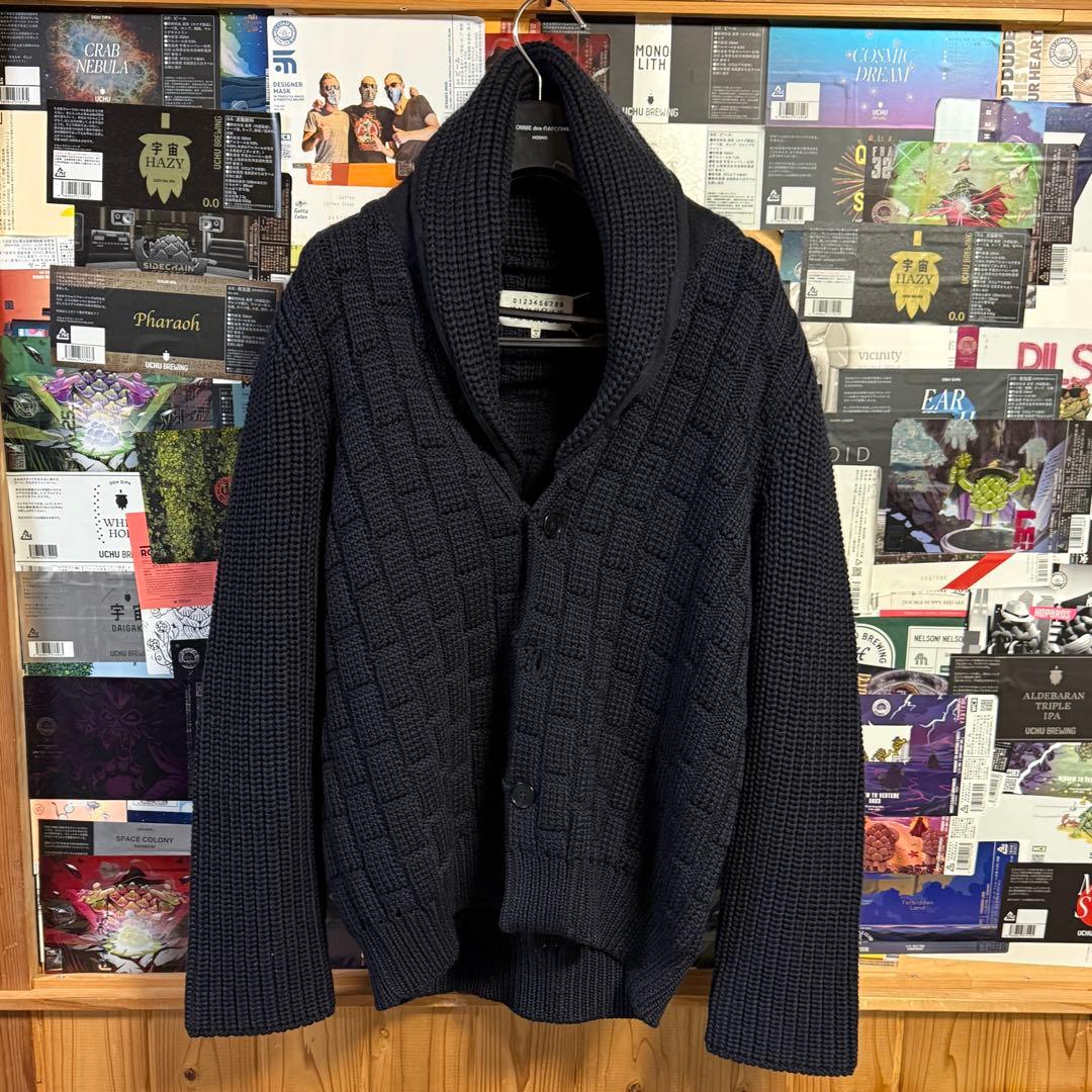 Margiela ショールカラーカーディガン MAISON MARGIELA Shawl Cardigan | HUES 福岡セレクトショップ
