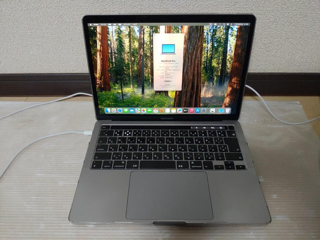 訳アリ Macbook Pro A2251 メモリ 16GB/SSD 1TB MacBook 中古ノートパソコ 13インチ Apple Pro A2251 2020 Core i7