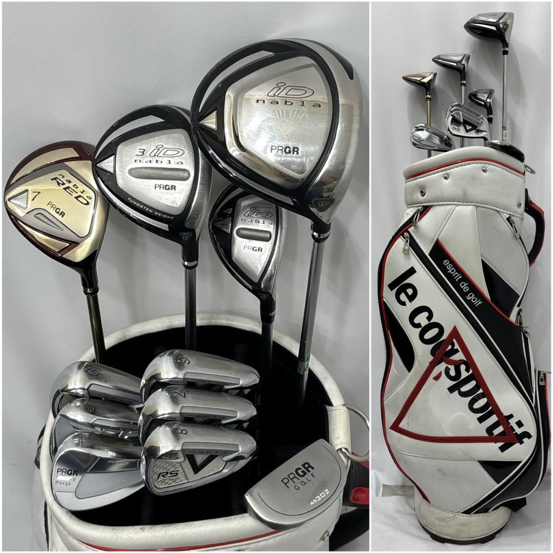 メンズ右利き初心者用　プロギア　PRGR　ゴルフクラブセット　W-2570 楽天市場】(営業日即日発送)☆クリアランス大処分セール☆プロギア