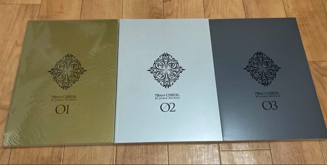 ニトロキラル 10周年アニバーサリーブック全3冊 ケース付き アニバーサリーブック「Nitro+CHiRAL 10 years Archive」全3巻の電子