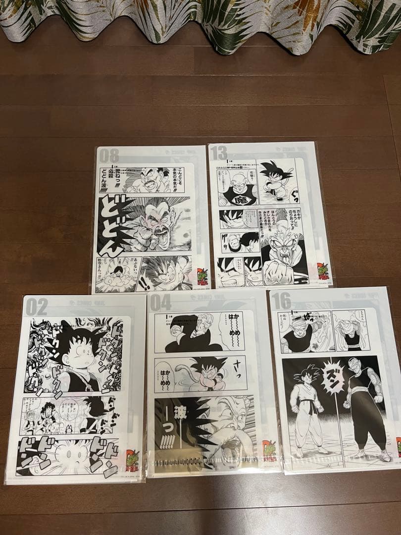 ドラゴンボール 1番くじ 40周年 フィギュア ファイル5枚セット 新品未