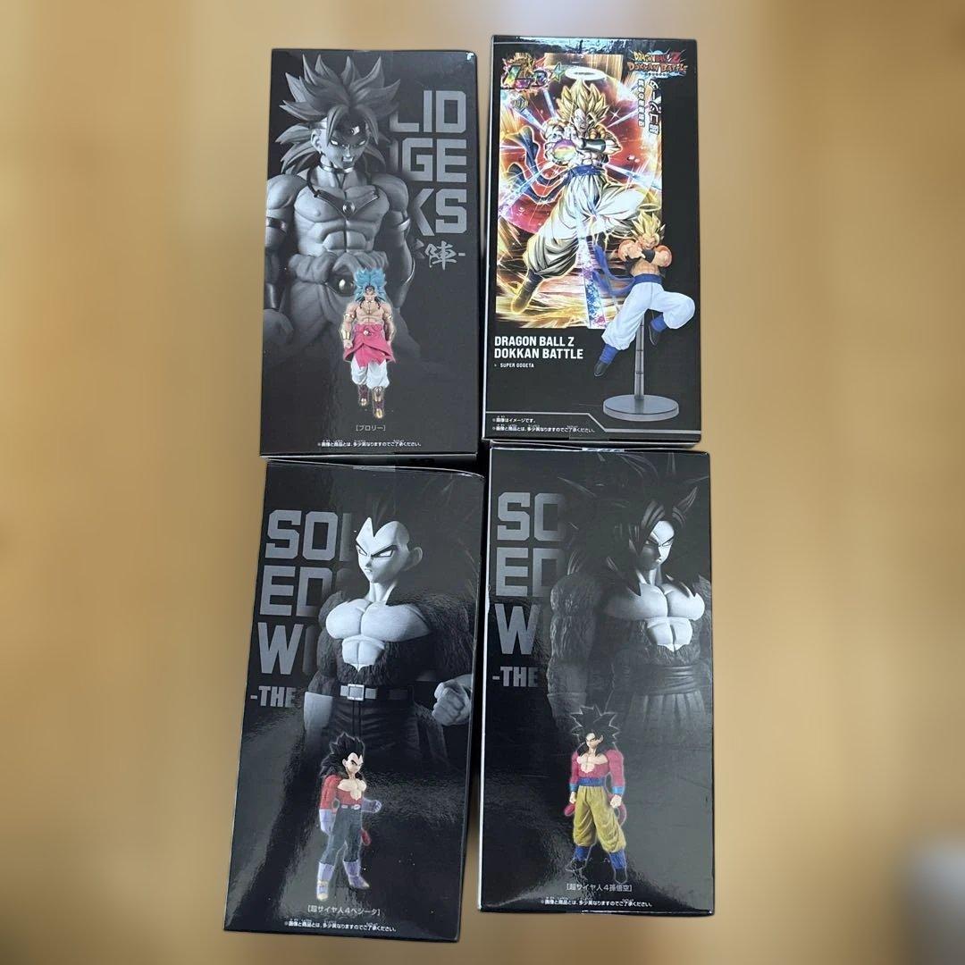 新品未開封】ドラゴンボール 孫悟空 ベジータ ゴジータ ブロリー