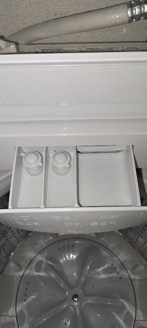 12/22まで】中古やや美品 yamada 縦型洗濯機 本体 ホワイト - 洗濯機