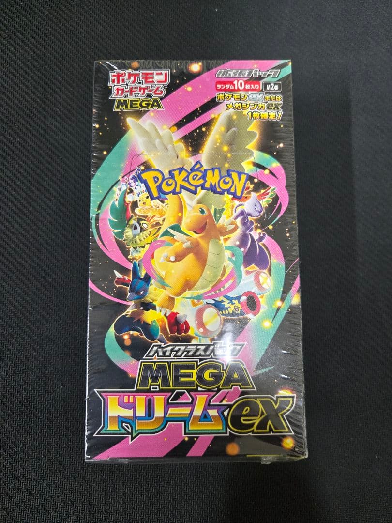 ポケカ MEGA ドリームex シュリンク付き 未開封box - メルカリ