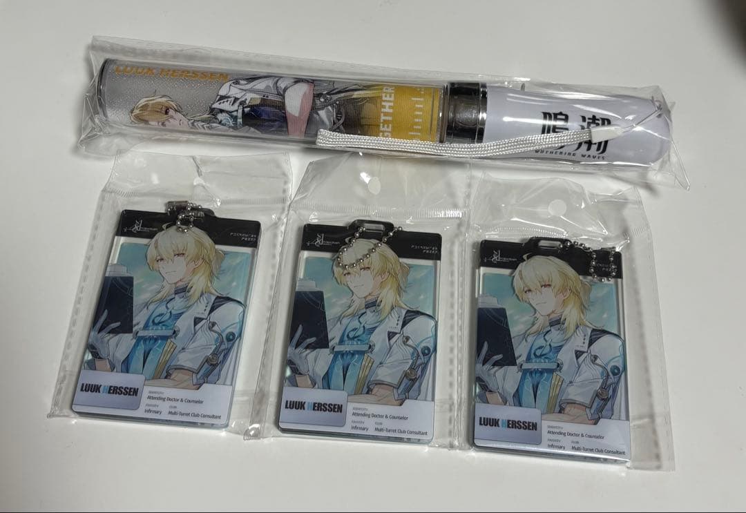 鳴潮 WUWA TOGETHER 特典 ペンライト IDリューク 鳴潮 ライブ WUWA TOGETHER 来場者特典 ペンライト エイメス 鳴潮