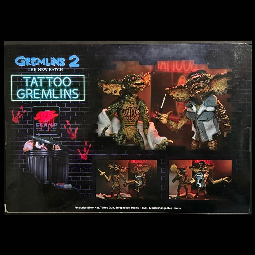 【新品未開封】 NECA グレムリン2 Tattoo Gremlins セット
